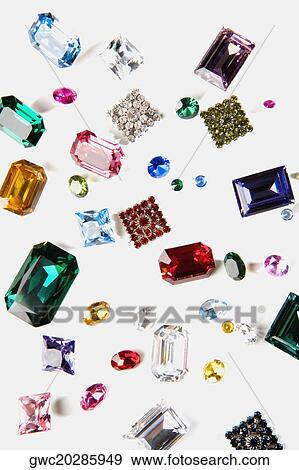 Close-up of gems View Large Photo Image Stock Photo - Close-up of gems. Fotosearch