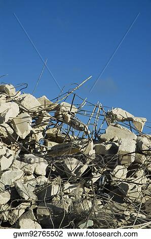 Close-up of rubble View Large Photo Image Stock Image - Close-up of rubble. Fotosearch