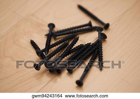 Picture - Close-up of screws. Fotosearch