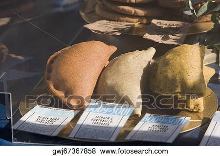 Close-up of Spinach turnovers View Large Photo Image Stock Photo - Close-up of Spinach turnovers. Fotosearch
