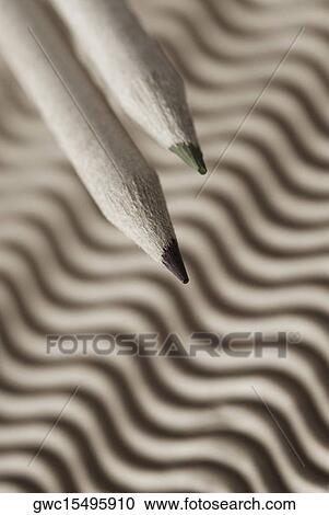 Close-up of two colored pencils View Large Photo Image Stock Image - Close-up of two colored pencils. Fotosearch