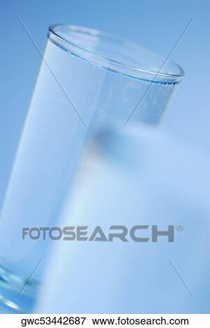 Close-up of two glasses View Large Photo Image Stock Photo - Close-up of two glasses. Fotosearch