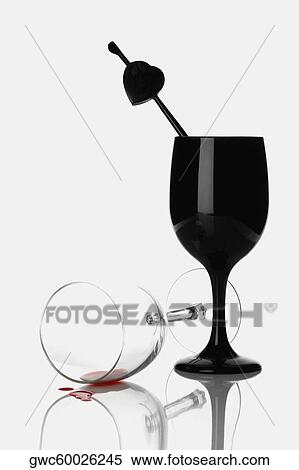 Close-up of two stem glasses View Large Photo Image Stock Photography - Close-up of two stem glasses. Fotosearch