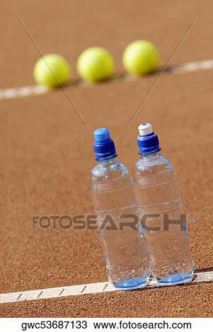 Close-up of two water bottles View Large Photo Image Stock Image - Close-up of two water bottles. Fotosearch