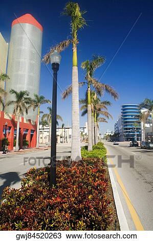 Empty street in a town View Large Photo Image Stock Image - Empty street in a town. Fotosearch