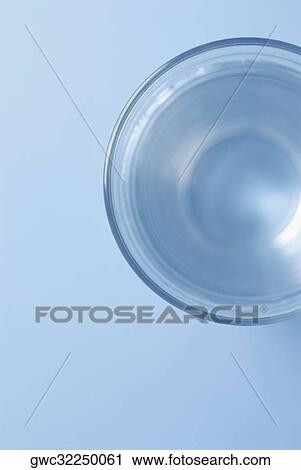High angle view of a glass of water View Large Photo Image Stock Image - High angle view of a glass of water. Fotosearch