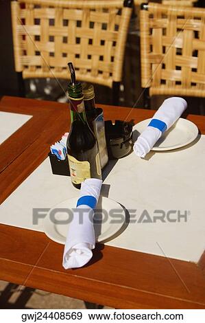High angle view of a table View Large Photo Image Stock Photo - High angle view of a table. Fotosearch