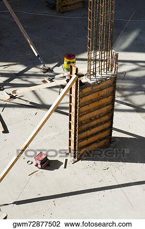 High angle view of scaffolding at a construction site View Large Photo Image Stock Image - High angle view of scaffolding at a construction site. Fotosearch