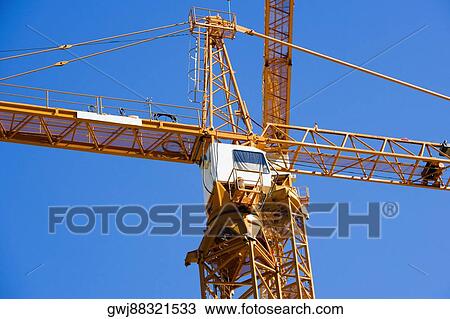 Stock Image - High section view of a crane. Fotosearch
