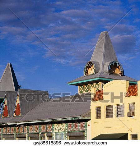 Stock Photograph - High section view of buildings, Miami, Florida, USA. Fotosearch