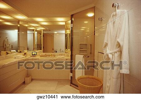 Interiors of the bathroom in a hotel, Tokyo prefecture, Japan View Large Photo Image Stock Image - Interiors of the bathroom in a hotel, Tokyo prefecture, Japan. Fotosearch