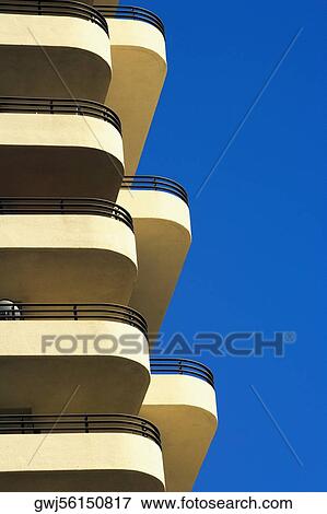 Low angle view of a building, Miami, Florida, USA View Large Photo Image Stock Photo - Low angle view of a building, Miami, Florida, USA. Fotosearch