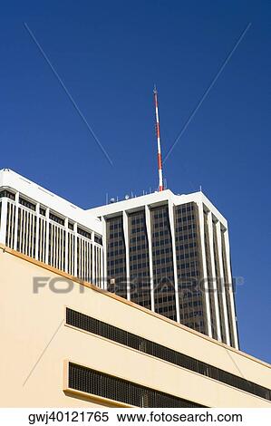 Low angle view of a building, Miami, Florida, USA View Large Photo Image Stock Photography - Low angle view of a building, Miami, Florida, USA. Fotosearch
