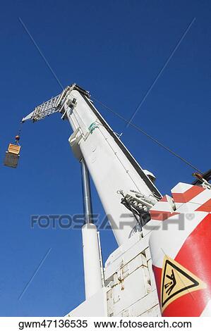 Low angle view of a crane View Large Photo Image Stock Photography - Low angle view of a crane. Fotosearch