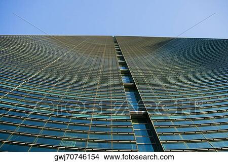 Low angle view of a skyscraper, Miami, Florida, USA View Large Photo Image Picture - Low angle view of a skyscraper, Miami, Florida, USA. Fotosearch