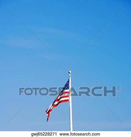 Low angle view of the American flag View Large Photo Image Stock Image - Low angle view of the American flag. Fotosearch