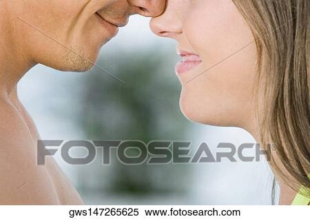 Stock Photography - Mid section view of a man and woman. Fotosearch