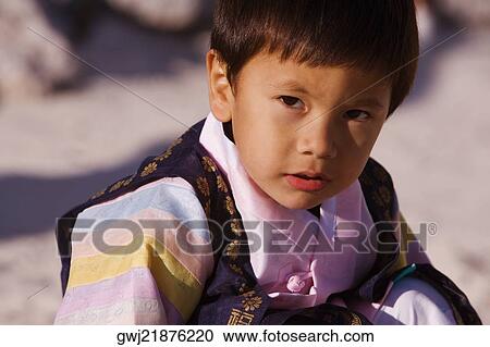 Portrait of a boy looking up View Large Photo Image Stock Image - Portrait of a boy looking up. Fotosearch