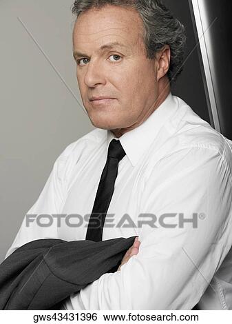 Portrait of a businessman looking stressed View Large Photo Image Stock Photograph - Portrait of a businessman looking stressed. Fotosearch