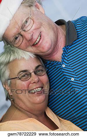 Portrait of a senior couple smiling View Large Photo Image Stock Photo - Portrait of a senior couple smiling. Fotosearch