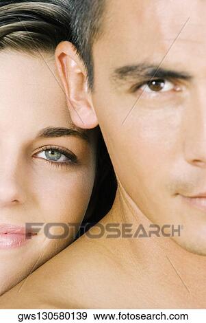Portrait of a young couple View Large Photo Image Stock Photo - Portrait of a young couple. Fotosearch