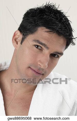 Portrait of a young man View Large Photo Image Stock Photo - Portrait of a young man. Fotosearch