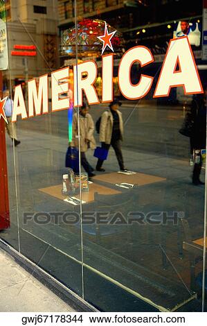 Reflection of four people on the glass, New York City, New York State, USA View Large Photo Image Picture - Reflection of four people on the glass, New York City, New York State, USA. Fotosearch