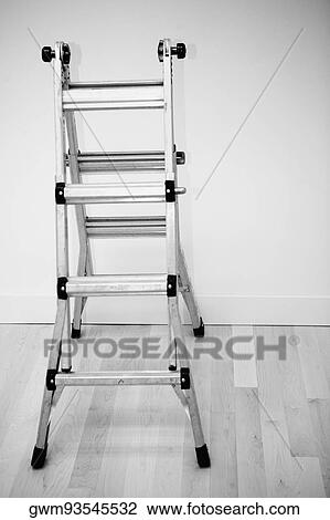 Step ladder in a room View Large Photo Image Stock Image - Step ladder in a room. Fotosearch