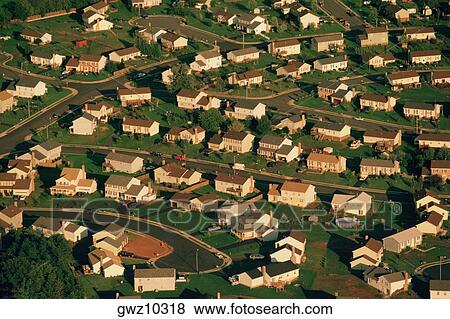Suburban housing in Manassas, Virginia View Large Photo Image Stock Photo - Suburban housing in Manassas, Virginia. Fotosearch
