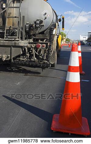 Truck moving on the road View Large Photo Image Stock Photo - Truck moving on the road. Fotosearch