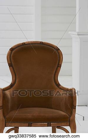 Stock Photography - Close-up of an armchair. Fotosearch