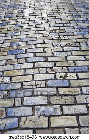 High angle view of a cobblestone road, Old San Juan, San Juan, Puerto Rico View Large Photo Image Stock Image - High angle view of a cobblestone road, Old San Juan, San Juan, Puerto Rico. Fotosearch