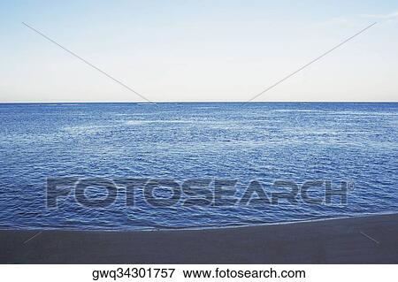 Stock Photo - Panoramic view of the sea. Fotosearch