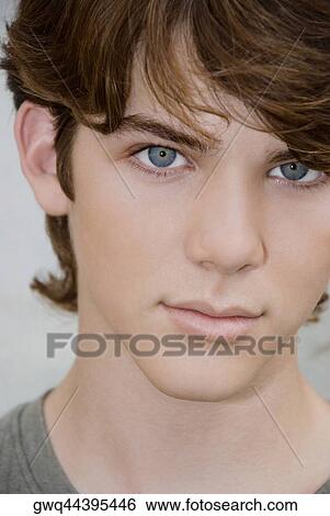 Portrait of a teenage boy View Large Photo Image Stock Photograph - Portrait of a teenage boy. Fotosearch