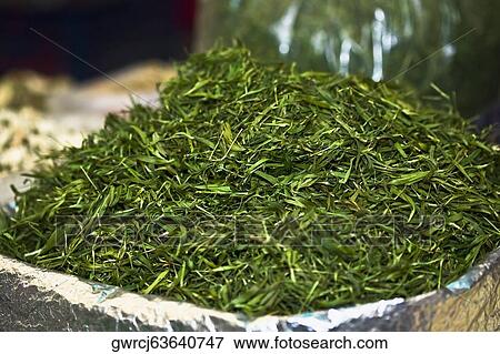 Chinese tea leaves at a market stall, Tai'an, Shandong Province, China View Large Photo Image Stock Photo - Chinese tea leaves at a market stall, Tai'an, Shandong Province, China. Fotosearch