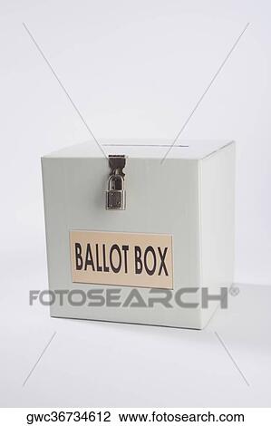 Close-up of a ballot box View Large Photo Image Stock Image - Close-up of a ballot box. Fotosearch