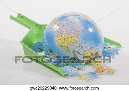 Close-up of a broken globe on a dustpan View Large Photo Image Stock Image - Close-up of a broken globe on a dustpan. Fotosearch