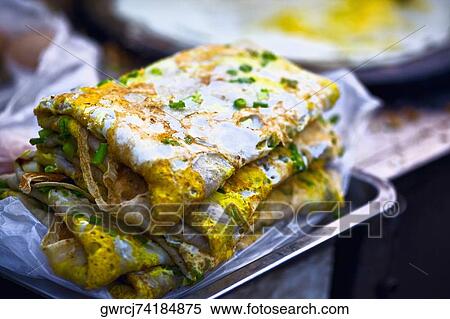 Stock Photography - Close-up of prepared food in a tray, Beijing, China. Fotosearch