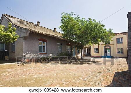 Houses in a town, HohHot, Inner Mongolia, China View Large Photo Image Stock Photo - Houses in a town, HohHot, Inner Mongolia, China. Fotosearch