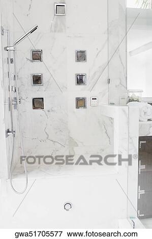 Interiors of a bathroom View Large Photo Image Stock Photo - Interiors of a bathroom. Fotosearch