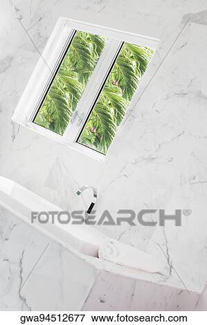 Stock Photo - Interiors of a bathroom. Fotosearch