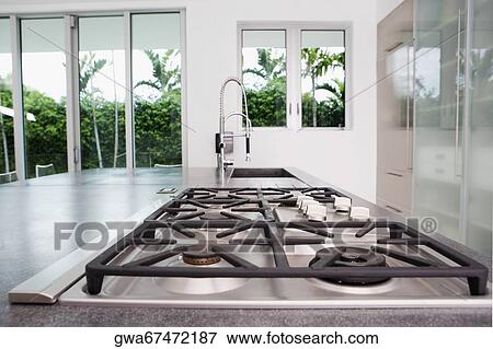Interiors of a kitchen View Large Photo Image Stock Photo - Interiors of a kitchen. Fotosearch