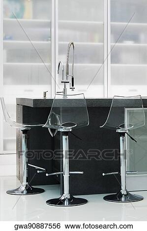 Interiors of a kitchen View Large Photo Image Stock Photograph - Interiors of a kitchen. Fotosearch
