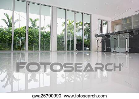 Stock Image - Interiors of a room. Fotosearch