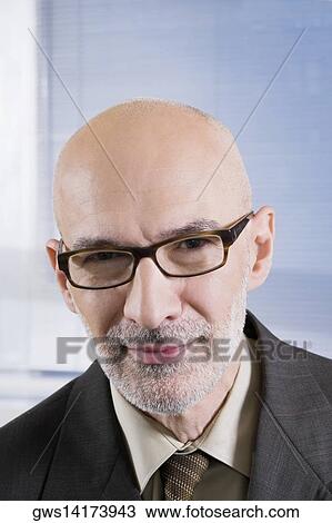 Stock Image - Portrait of a businessman. Fotosearch