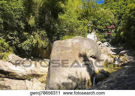 Stream in a forest, Emerald Valley, Huangshan, Anhui Province, China View Large Photo Image Stock Image - Stream in a forest, Emerald Valley, Huangshan, Anhui Province, China. Fotosearch