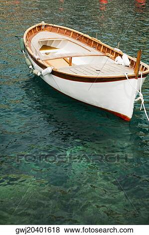 Boat moored in the sea, Italian Riviera, Genoa, Liguria, Italy View Large Photo Image Stock Photo - Boat moored in the sea, Italian Riviera, Genoa, Liguria, Italy. Fotosearch