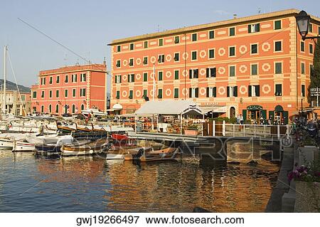 Boats at a harbor, Calata Del Porto, Italian Riviera, Santa Margherita Ligure, Genoa, Liguria, Italy View Large Photo Image Stock Photo - Boats at a harbor, Calata Del Porto, Italian Riviera, Santa Margherita Ligure, Genoa, Liguria, Italy. Fotosearch