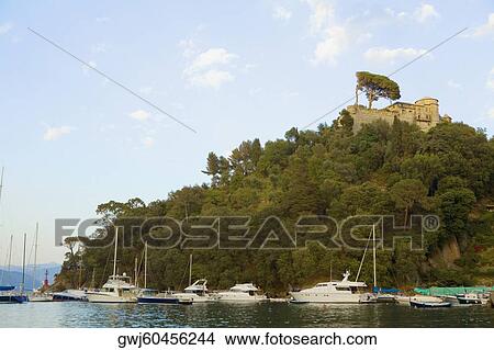 Boats in the sea, Italian Riviera, Portofino, Genoa, Liguria, Italy View Large Photo Image Picture - Boats in the sea, Italian Riviera, Portofino, Genoa, Liguria, Italy. Fotosearch