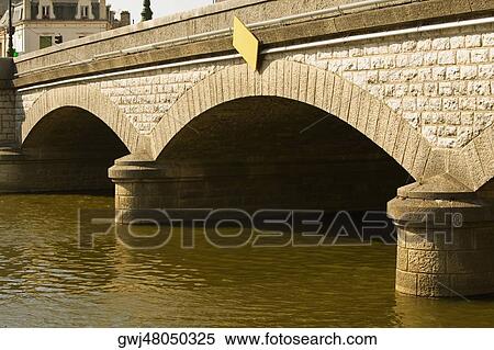 Bridge over a river, Sarthe River, Pont Yssoir, Le Mans, Sarthe, France View Large Photo Image Stock Photography - Bridge over a river, Sarthe River, Pont Yssoir, Le Mans, Sarthe, France. Fotosearch